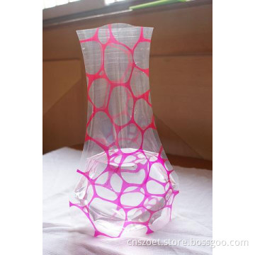 Plastic Bag Flower Vase (OET-V-296)